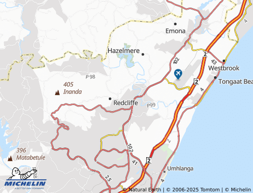MICHELIN Everest Heights map - ViaMichelin