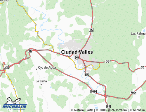 MICHELIN Tetuán map - ViaMichelin