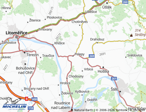 Mappa MICHELIN Polepy - ViaMichelin