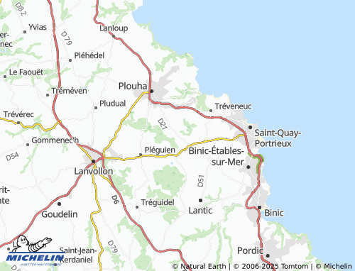 Carte MICHELIN Beaugouyen - ViaMichelin