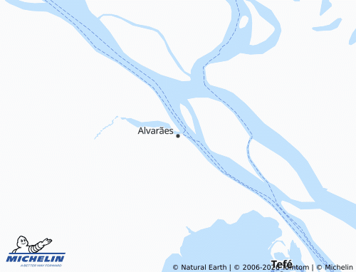 MICHELIN Alvarães map - ViaMichelin