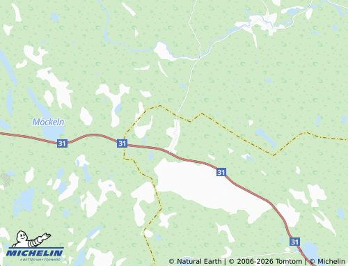Mappa MICHELIN Målerås - ViaMichelin