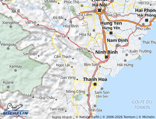 Mapa MICHELIN Thạch Thành - ViaMichelin