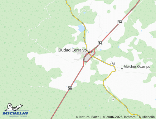 Mapa MICHELIN Benavides - ViaMichelin