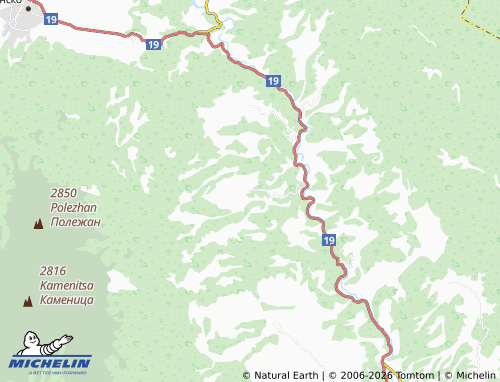 MICHELIN Kremen map - ViaMichelin