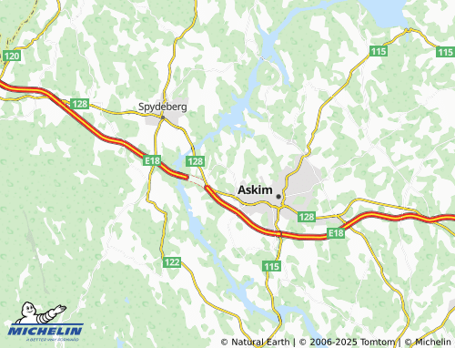 MICHELIN Ilen map - ViaMichelin