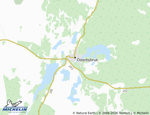 Mappa MICHELIN Österbybruk - ViaMichelin