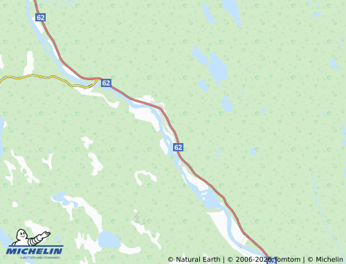 MICHELIN-Landkarte Sysslebäck - ViaMichelin
