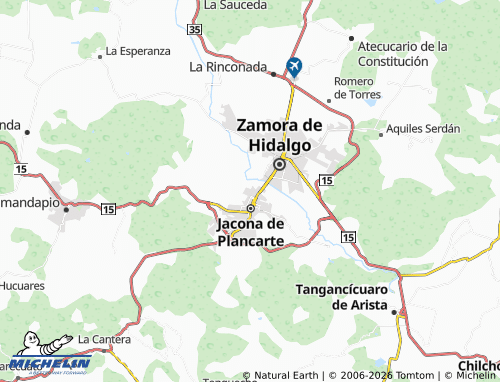 MICHELIN-Landkarte Los Fresnos - ViaMichelin