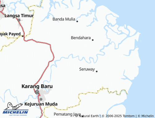 MICHELIN Pantai Balai map - ViaMichelin