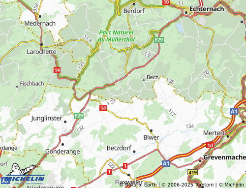 MICHELIN Hemstal map - ViaMichelin