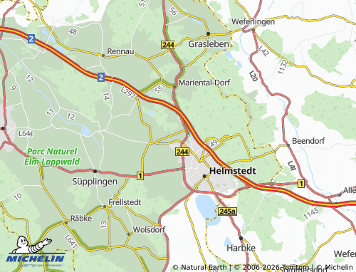 MICHELIN Windmühlenberg map - ViaMichelin