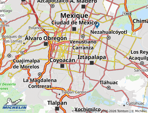 Mapa MICHELIN Zacahuitzco - ViaMichelin