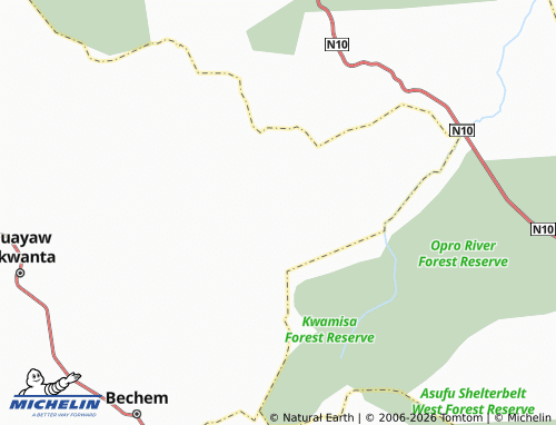 MICHELIN Denma map - ViaMichelin
