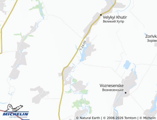 Mapa MICHELIN Markizivka - ViaMichelin