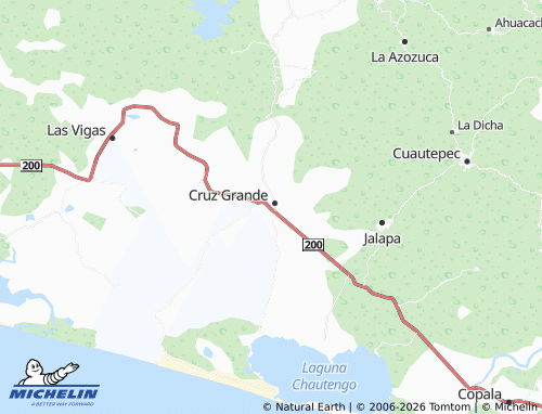 MICHELIN Ricardo Flores Magón map - ViaMichelin
