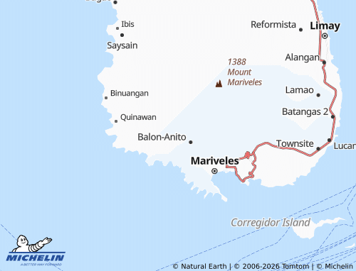 MICHELIN Biaan map - ViaMichelin