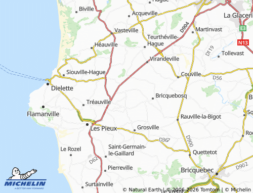 MICHELIN Sotteville map - ViaMichelin