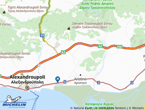 Carte MICHELIN Doriko - ViaMichelin