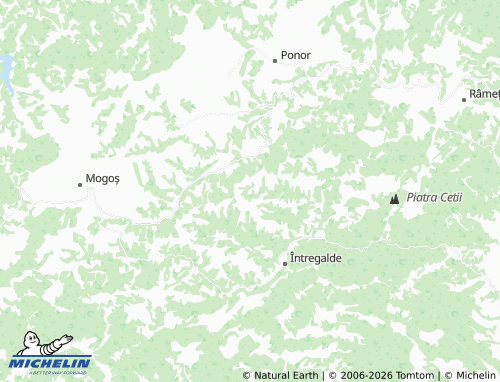 MICHELIN Ilișești map - ViaMichelin
