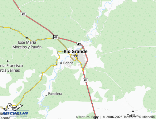 MICHELIN Francisco Villa map - ViaMichelin