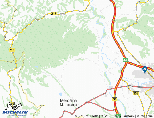 Mapa MICHELIN Dudulajce - ViaMichelin