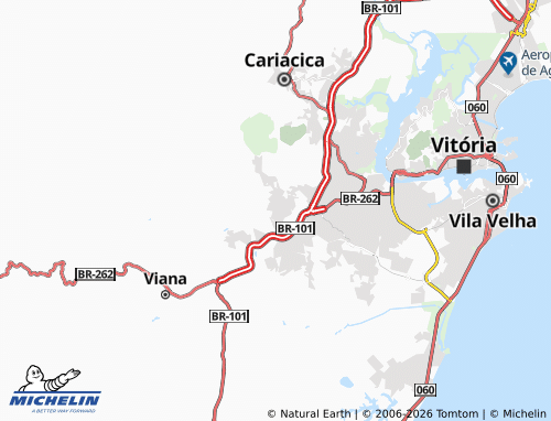 Mapa MICHELIN Marcílio de Noronha - ViaMichelin