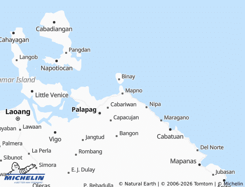 MICHELIN Mapno map - ViaMichelin