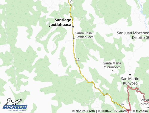 MICHELIN Santiago Naranjas map - ViaMichelin