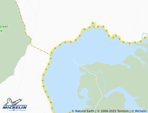 MICHELIN Nagagi map - ViaMichelin