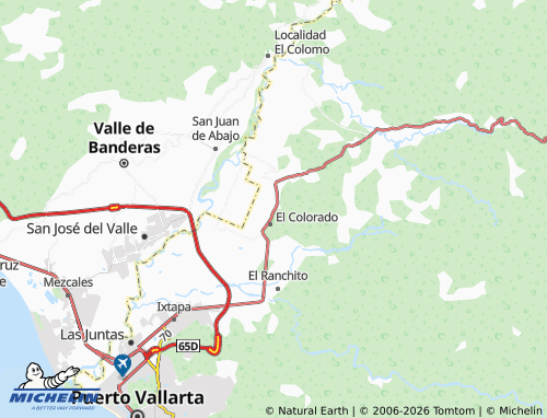 Mappa MICHELIN El Zancudo - ViaMichelin