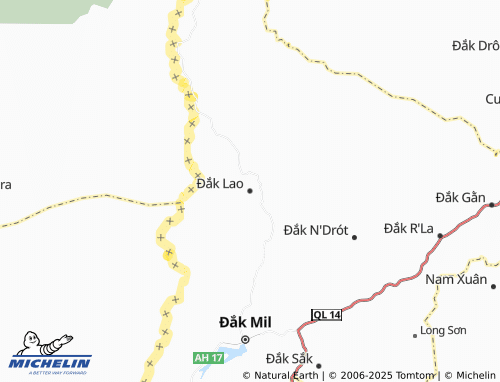 MICHELIN-Landkarte Đắk Lao - ViaMichelin