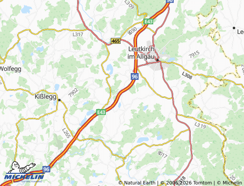 MICHELIN Grimmelshofen map - ViaMichelin