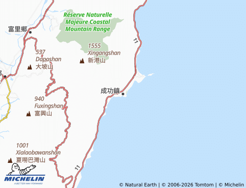 Mappa MICHELIN cheng gong zhen - ViaMichelin