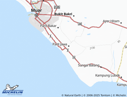 MICHELIN Taman Seroja map - ViaMichelin