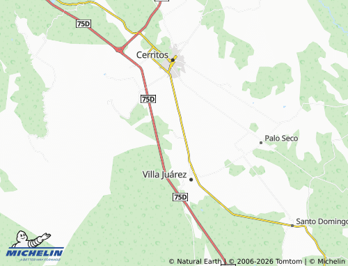 Mappa MICHELIN San José del Matorral - ViaMichelin