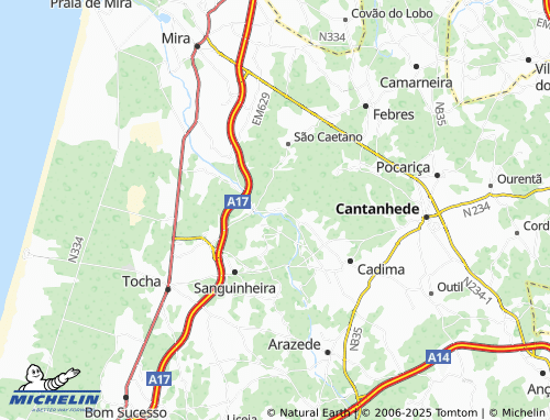 Mappa MICHELIN Nogueiras - ViaMichelin