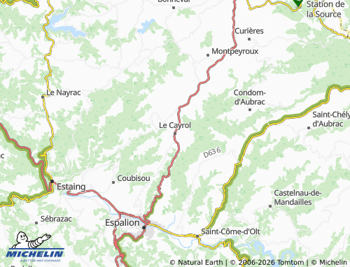 Mappa MICHELIN Le Cayrol - ViaMichelin