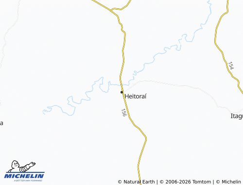 MICHELIN Heitoraí map - ViaMichelin
