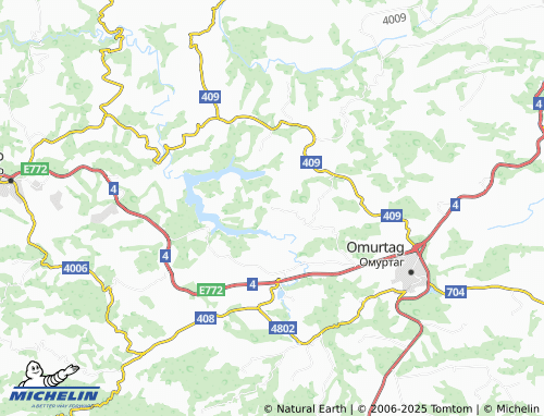 MICHELIN Panayot Hitovo map - ViaMichelin