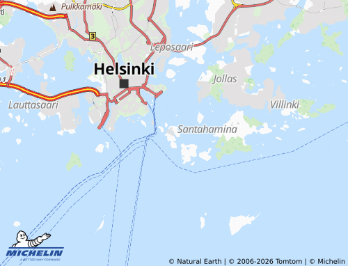 Kaart MICHELIN Suomenlinna - ViaMichelin
