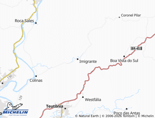 Mapa MICHELIN Imigrante - ViaMichelin