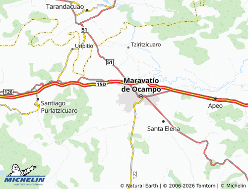 Mapa MICHELIN Chabacano - ViaMichelin