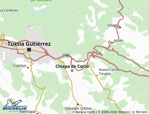 Mapa MICHELIN Las Margaritas - ViaMichelin