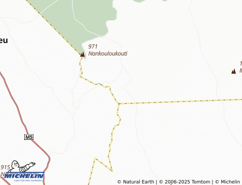 MICHELIN Chiundu map - ViaMichelin