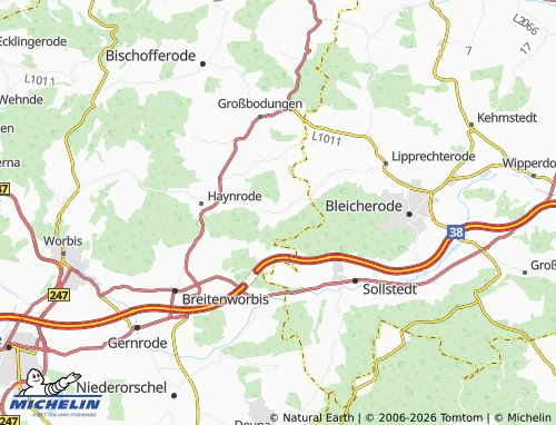 MICHELIN-Landkarte Buhla - ViaMichelin