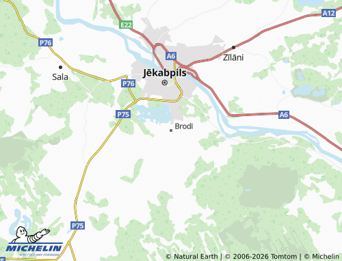 Mapa MICHELIN Brodi - ViaMichelin