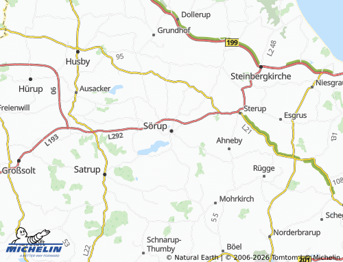 MICHELIN Sörup map - ViaMichelin