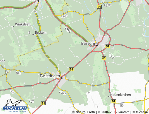 Mapa MICHELIN Groß Ringmar - ViaMichelin