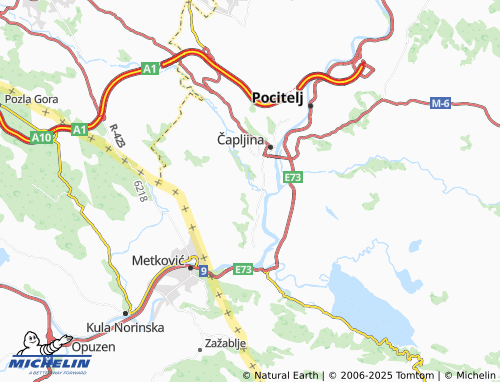 MICHELIN Gorica map - ViaMichelin